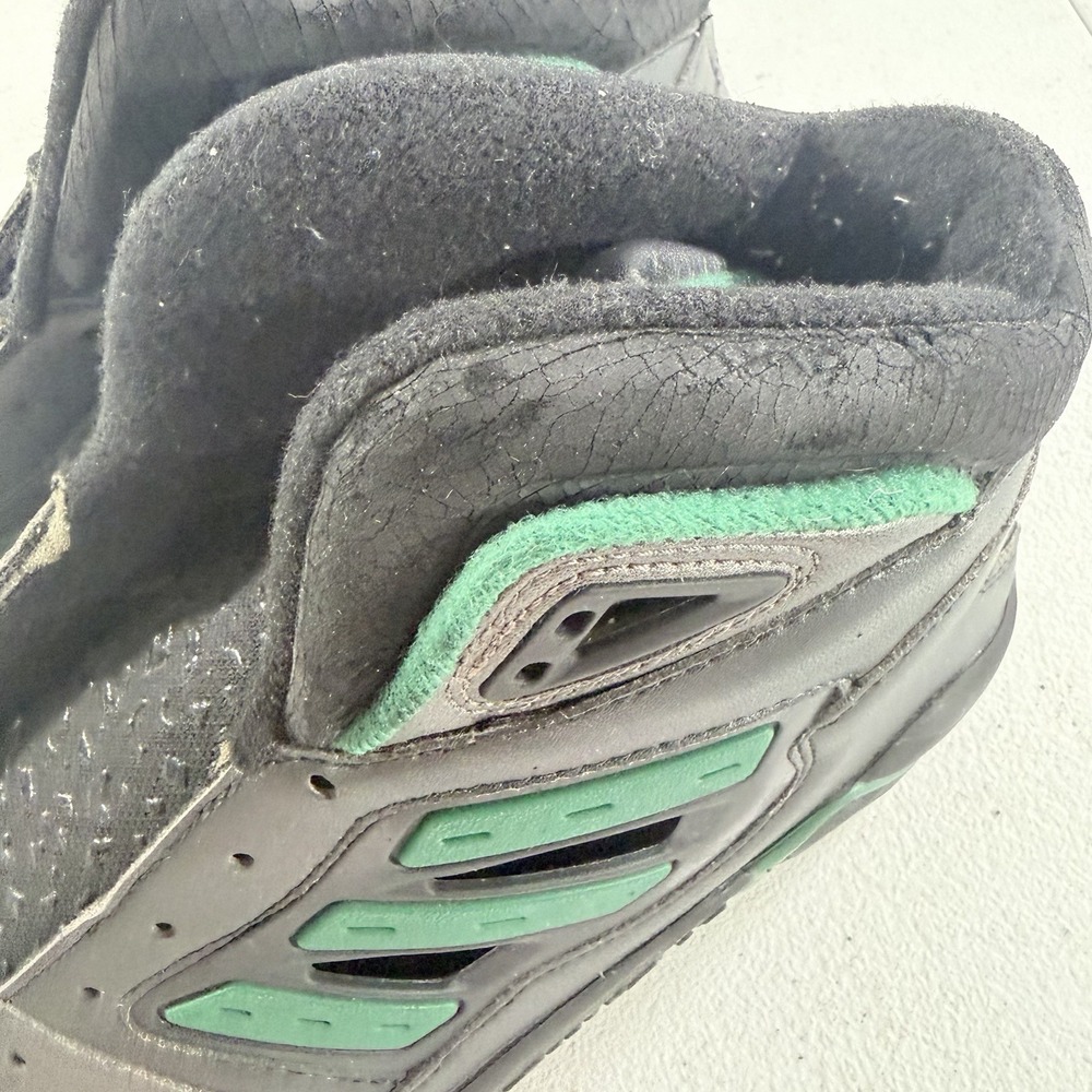 Vintage 1993 Adidas Streetball 2 Men's Basketball Shoes Black Green Size 9.5 - Picture 12 of 16
